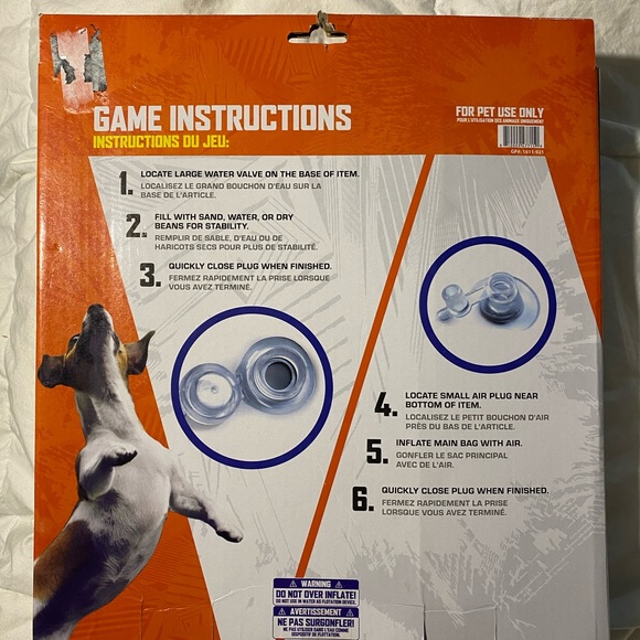Nerf Dog NIB Inflatable Target Game - Picture 4 of 8